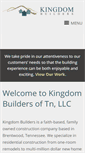Mobile Screenshot of kingdombuilderstn.com