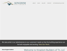 Tablet Screenshot of kingdombuilderstn.com
